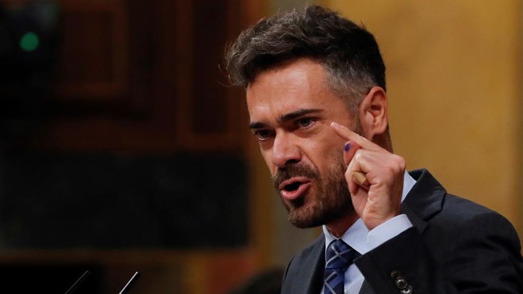 Felipe Sicilia, diputado del PSOE, defendiendo la comisión de investigación Felipe Sicilia, diputado del PSOE, defendiendo la comisión de investigación