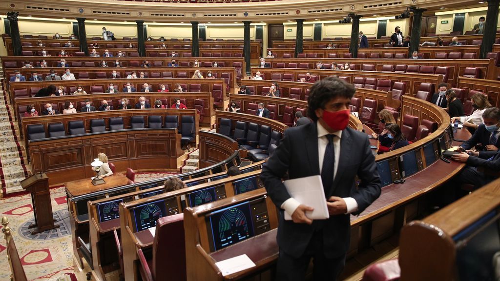 Imagen de los diputados en el hemiciclo del Congreso Imagen de los diputados en el hemiciclo del Congreso