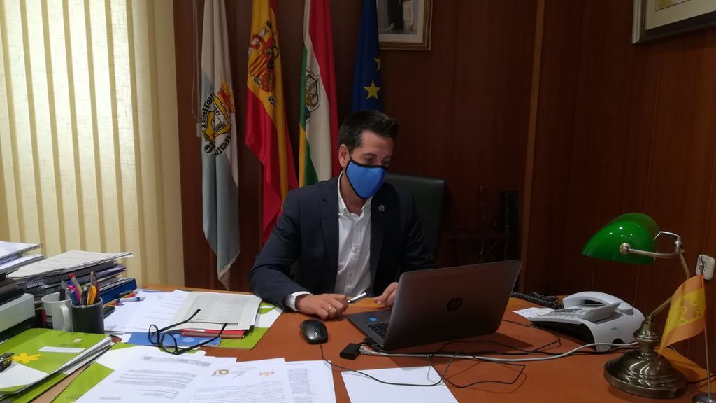 Javier García, alcalde Arnedo.