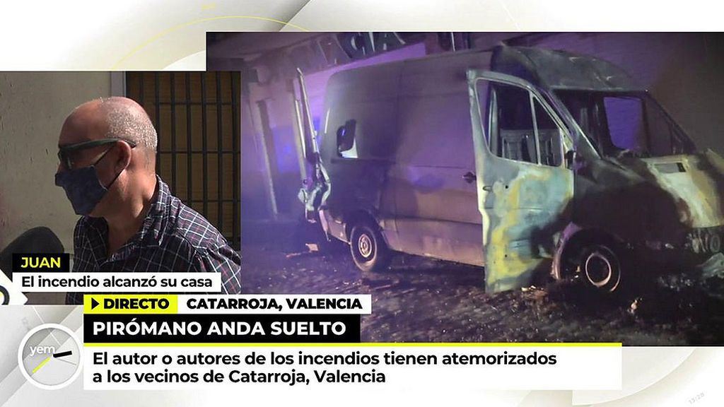 Un vecino de Catarroja en el punto de mira de las fuerzas de seguridad como responsable de los incendios