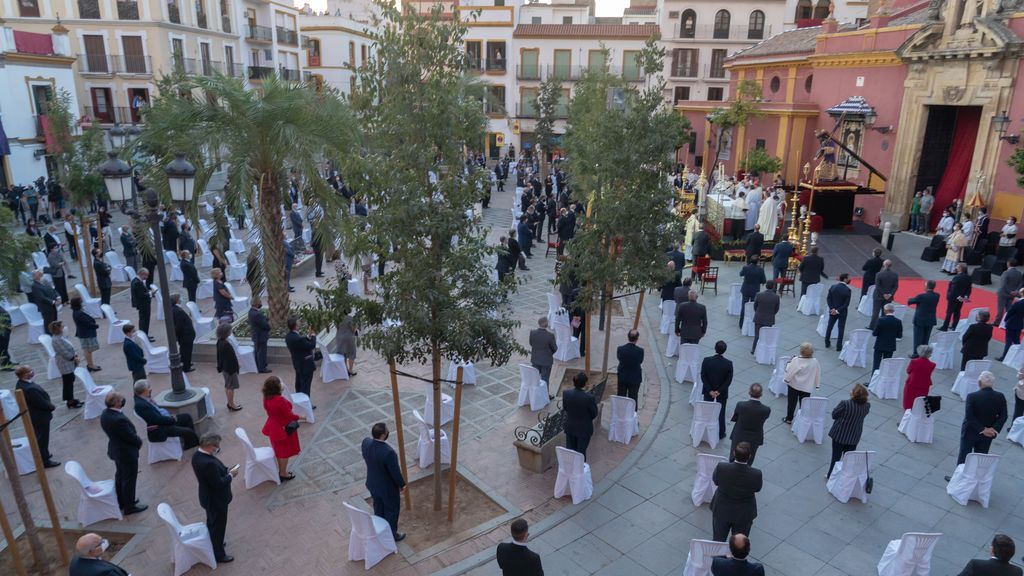 Gran Poder en Sevilla, en plena pandemia