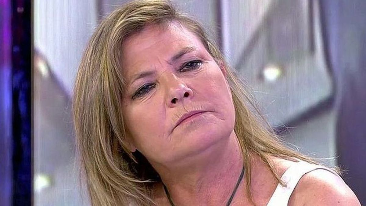 Silvia, hermana de Leticia Sabater, en una de sus intervenciones en Telecinco Silvia, hermana de Leticia Sabater, en una de sus intervenciones en Telecinco