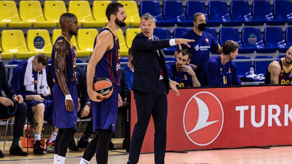 El entrenador del Barça de baloncesto, Sarunas Jasikevicius, positivo por coronavirus