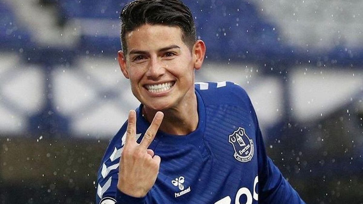 El gesto de James al celebrar un gol que ha enfadado a los ingleses El gesto de James al celebrar un gol que ha enfadado a los ingleses
