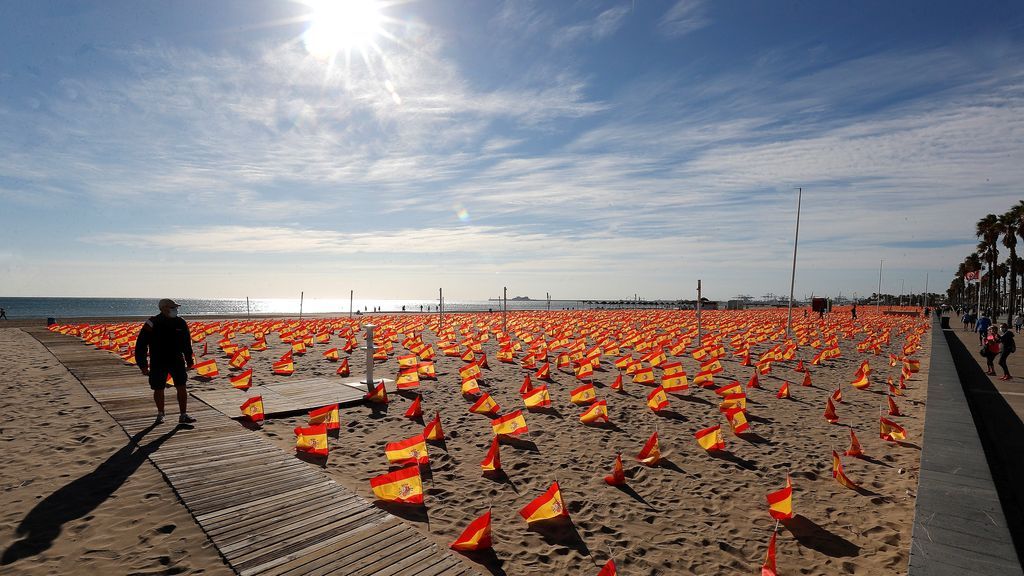 La playa de la Patacona de Alboraia