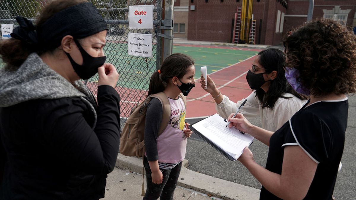 Nueva York: la primera gran ciudad en EEUU que reabre al 100% sus colegios Nueva York: la primera gran ciudad en EEUU que reabre al 100% sus colegios