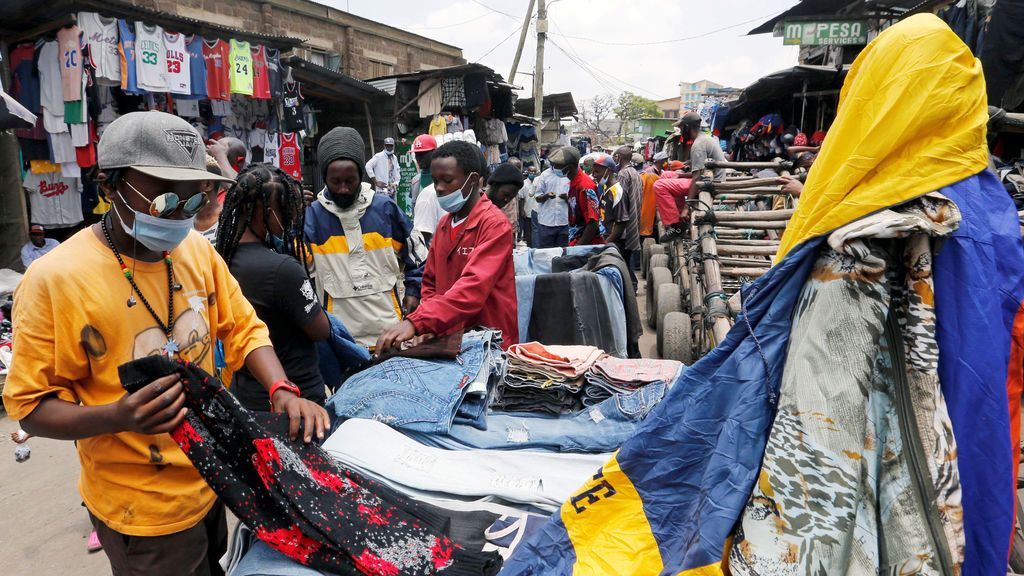 Mercado en Nairobi