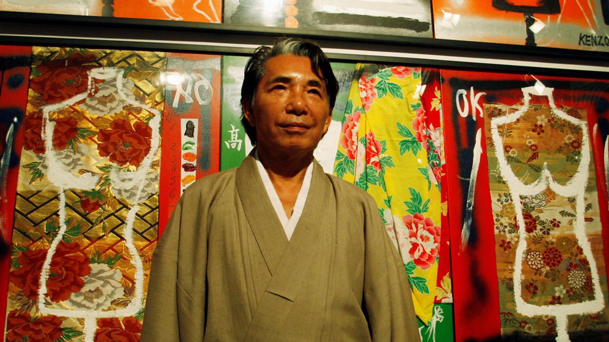 Muere por coronavirus el icónico diseñador japonés Kenzo Takada a sus 81 años