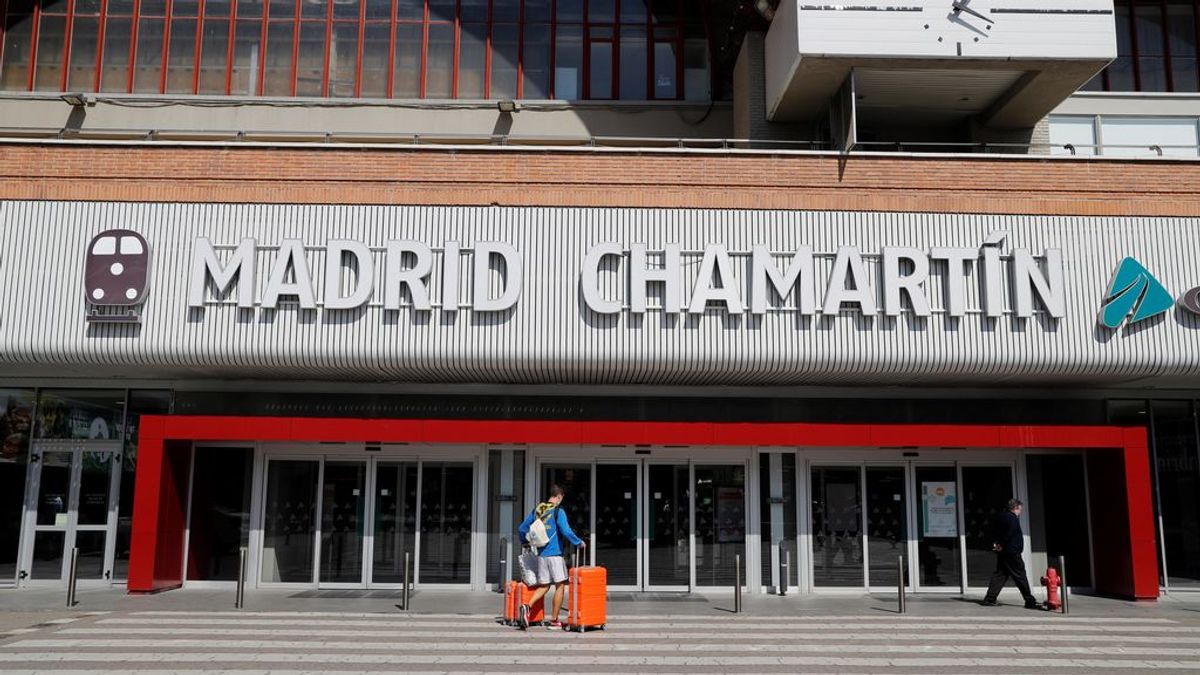 Las estaciones de Puerta de Atocha y Chamartín registran el menor número de viajeros desde el fin del estado de alarma