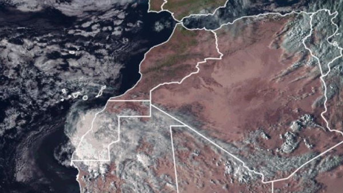 Una rara depresión tropical recorrerá 2.000 kilómetros hasta llegar a Canarias con lluvias intensas