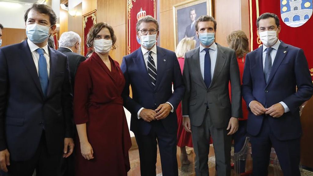 El PP respalda "sin fisuras" a Ayuso y acusa a Illa y Vox de hacer campaña a costa de Madrid El PP respalda "sin fisuras" a Ayuso y acusa a Illa y Vox de hacer campaña a costa de Madrid