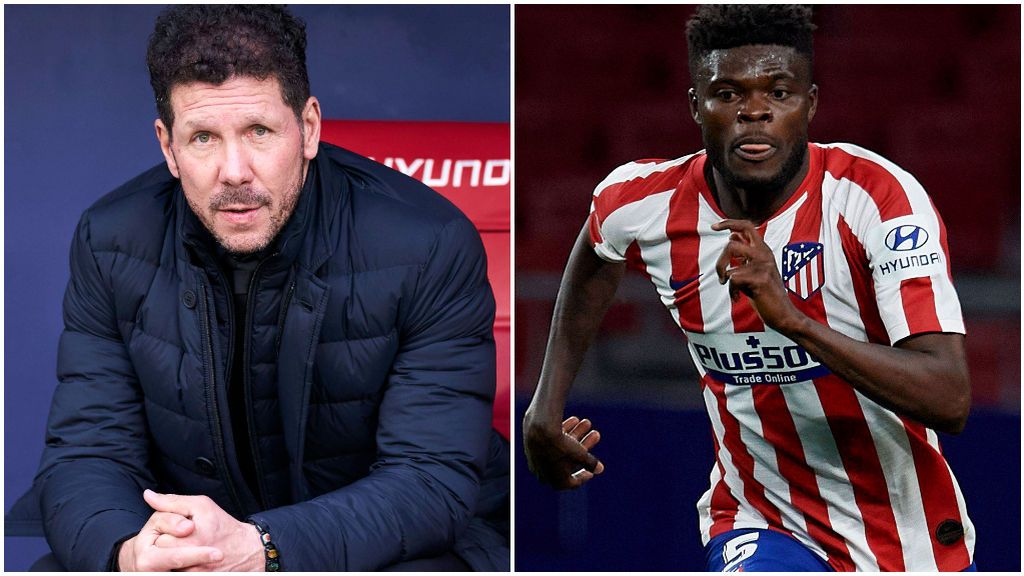 Simeone y Thomas Partey.