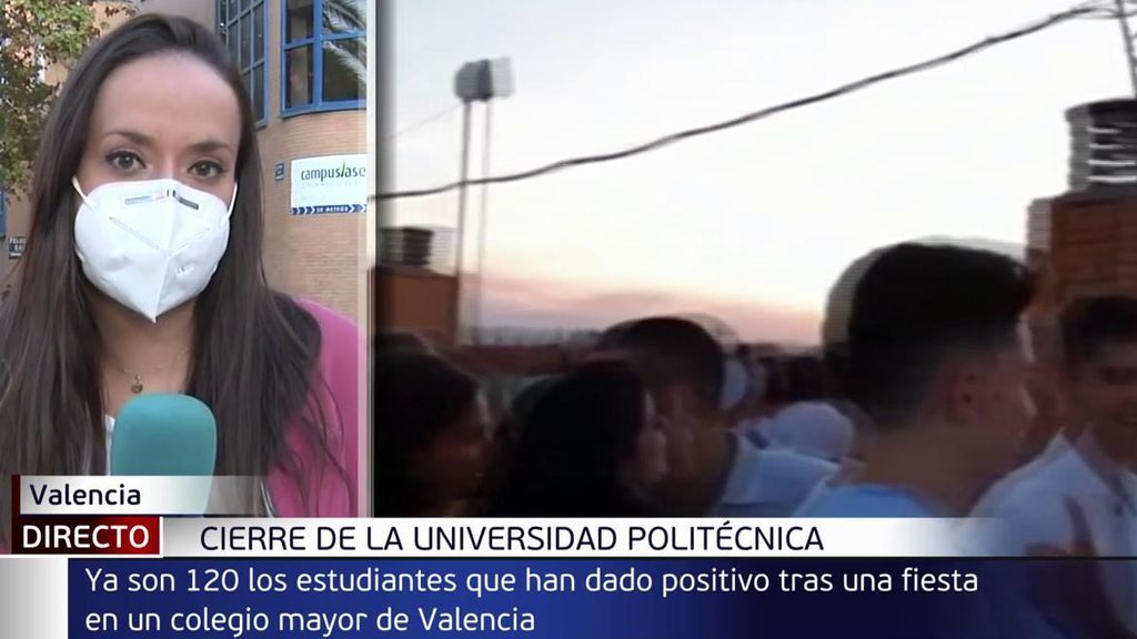 La Policía Autonómica abre un expediente por la fiesta que ha originado un brote en la residencia de estudiantes de Valencia