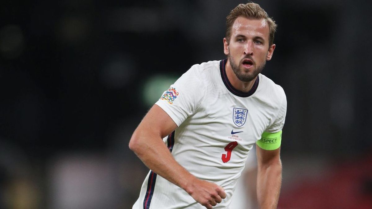 Harry Kane, en un partido con la selección inglesa. Harry Kane, en un partido con la selección inglesa.