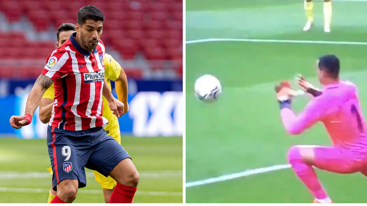 El detalle desapercibido del Atlético-Villarreal: Luis Suárez pidió penalti por mano de Asenjo dentro del área El detalle desapercibido del Atlético-Villarreal: Luis Suárez pidió penalti por mano de Asenjo dentro del área