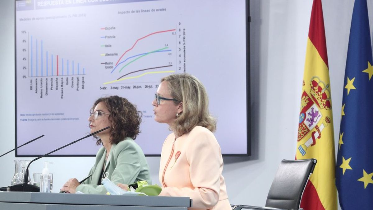 El Gobierno calcula que el PIB caerá este año un 11% y podría llegar a crecer un 9% en 2021 El Gobierno calcula que el PIB caerá este año un 11% y podría llegar a crecer un 9% en 2021