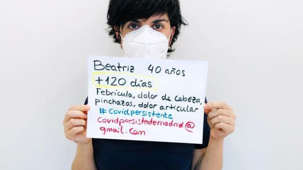 Beatriz, paciente con covid persistente: "He estado siete meses con febrícula" Beatriz, paciente con covid persistente: "He estado siete meses con febrícula"