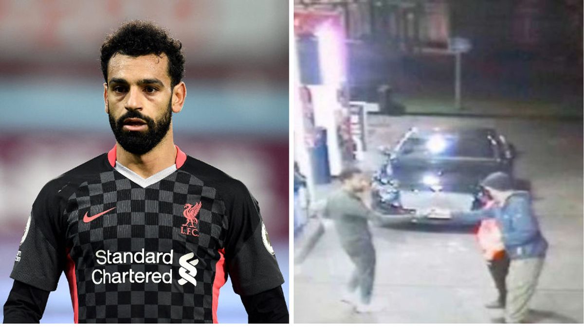 Salah salva a un indigente que estaba siendo acosado por un grupo de jóvenes: en Inglaterra lo consideran un héroe