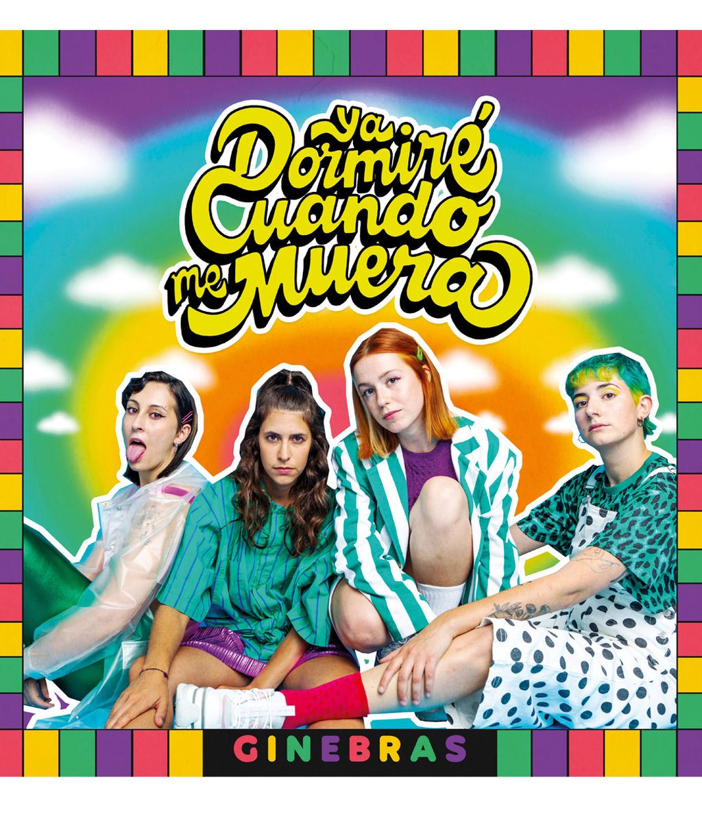 Portada del disco de Ginebras, 'Ya dormiré cuando me muera'