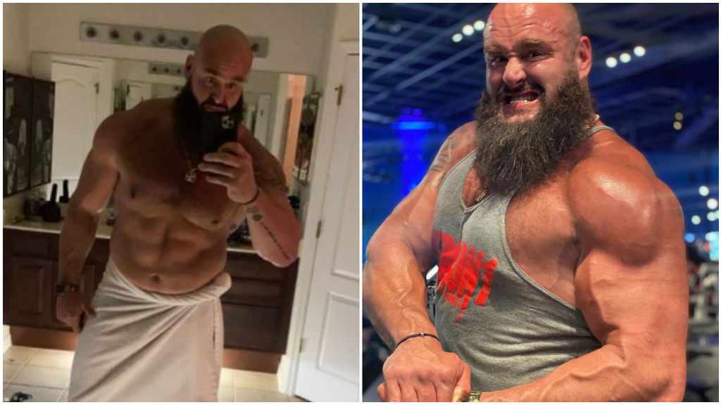 Braun Strowman se hizo un selfie en el baño y se olvidó una jeringa.