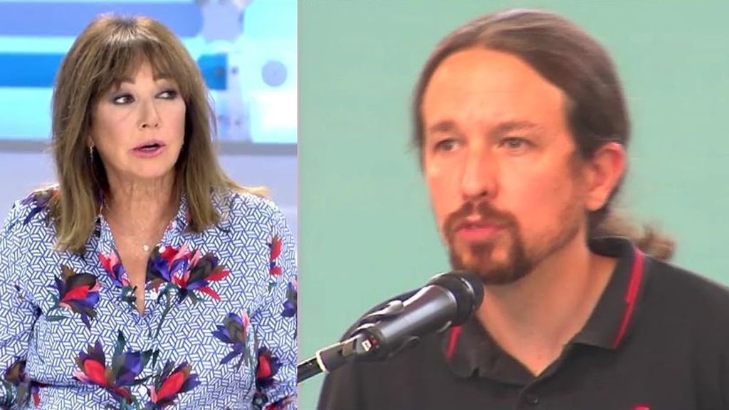 Ana Rosa critica a Pablo Iglesias: "Debe tener más nivel"