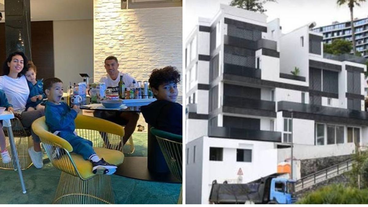 La casa de Cristiano Ronaldo y Georgina Rodríguez en Madeira, asaltada por unos ladrones