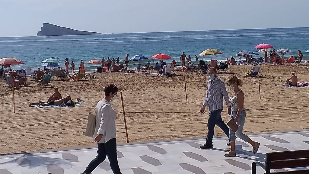Paseo y playa Benidorm