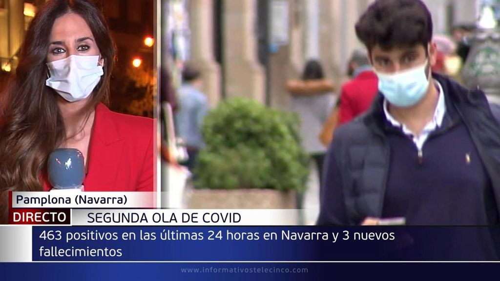 Navarra llama a sus ciudadanos al autoconfinamiento ante el aumento de contagios