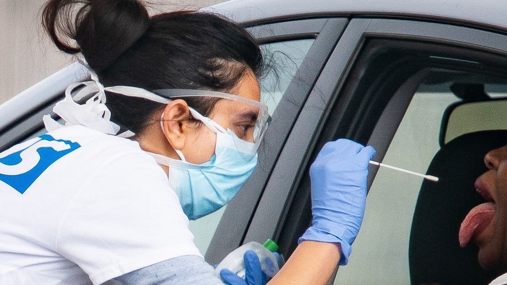 Prueba PCR desde el coche