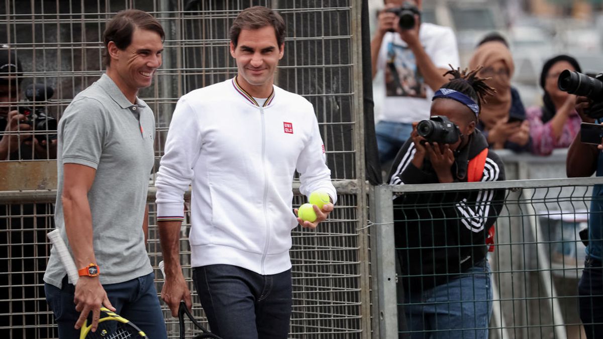 Federer felicita a Nadal: "Bien hecho, Rafa, te lo mereces" Federer felicita a Nadal: "Bien hecho, Rafa, te lo mereces"