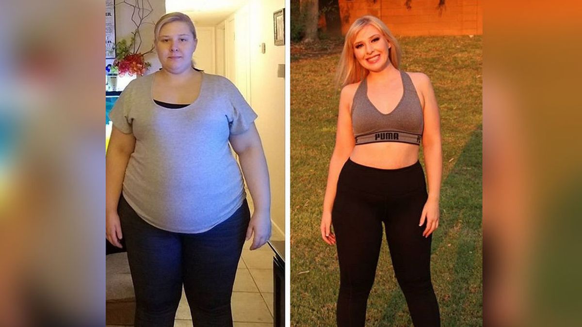 Adelgaza 50 kilos en un año y medio: las claves de la transformación física de Ashley Kincade
