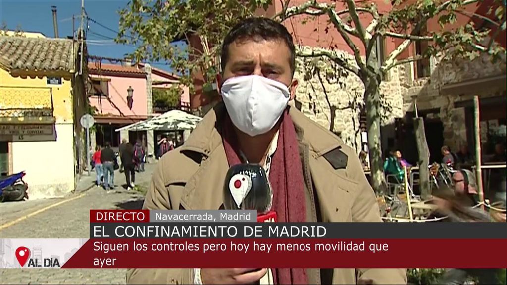 Tercer día de confinamiento en Madrid: continúan los controles aunque baja notablemente la movilidad