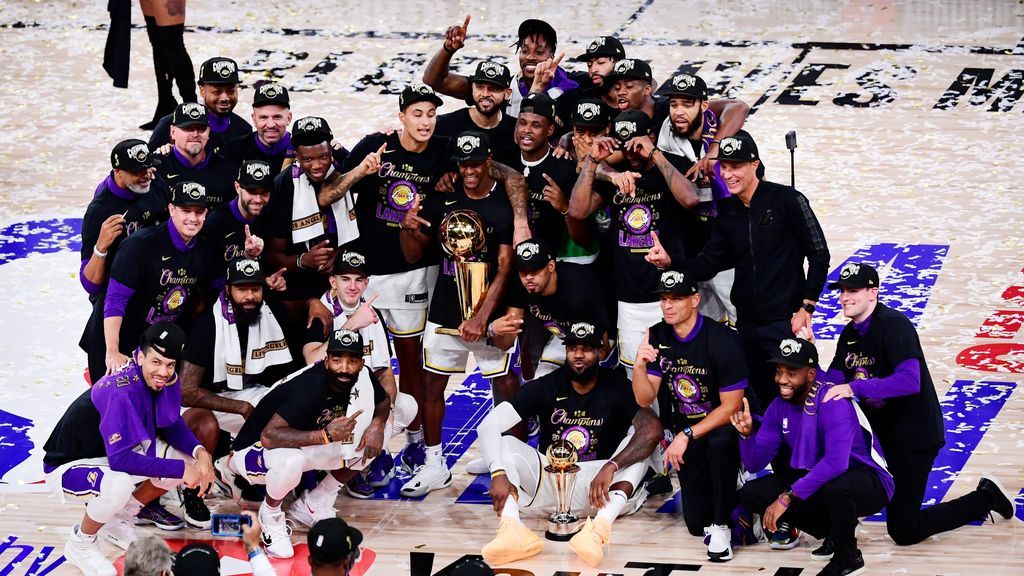 Los Lakers ganan el anillo de la NBA y Lebron James recupera su corona