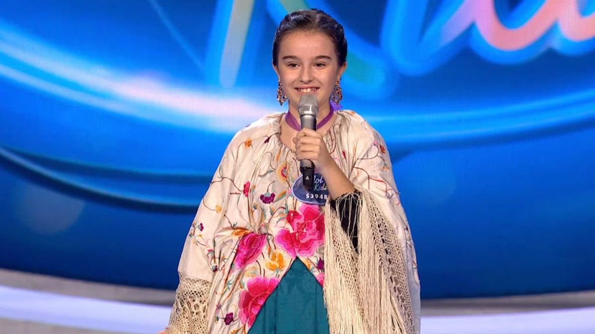 La jota de Adriana conquista a todo el jurado de 'Idol Kids