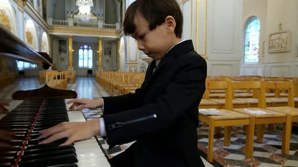 Guillaume Benoliel, el pianista francés de seis años que recuerda a Mozart