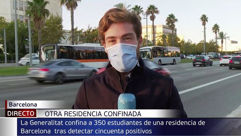 Brote de coronavirus en otra residencia universitaria de Barcelona: 50 positivos y 350 estudiantes confinados