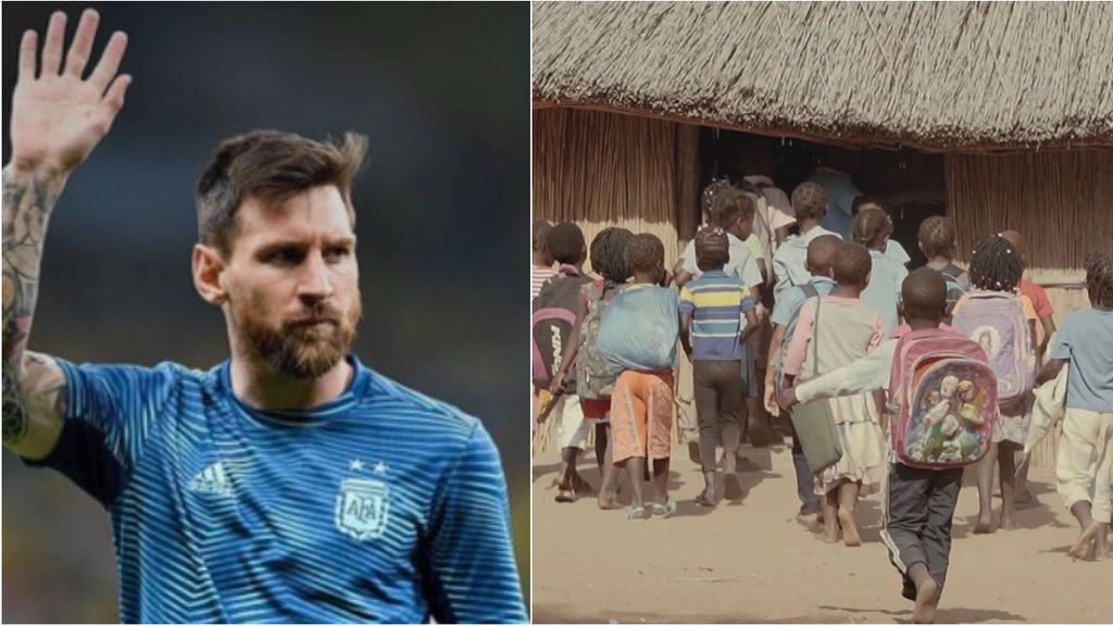 La gran labor de la Fundación Messi con los niños en Mozambique