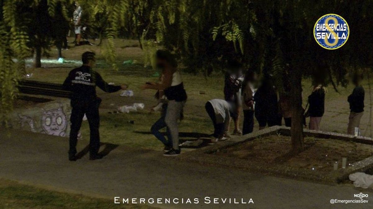 Sevilla bate récord de denuncias por botellón durante el puente del Pilar con 800 multas Sevilla bate récord de denuncias por botellón durante el puente del Pilar con 800 multas