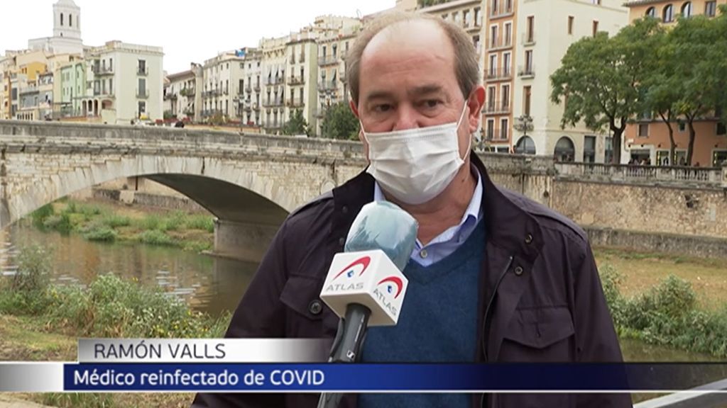 Ramón Valls, médico español reinfectado por covid: "Tienes miedo de dormirte para no cambiar la respiración"