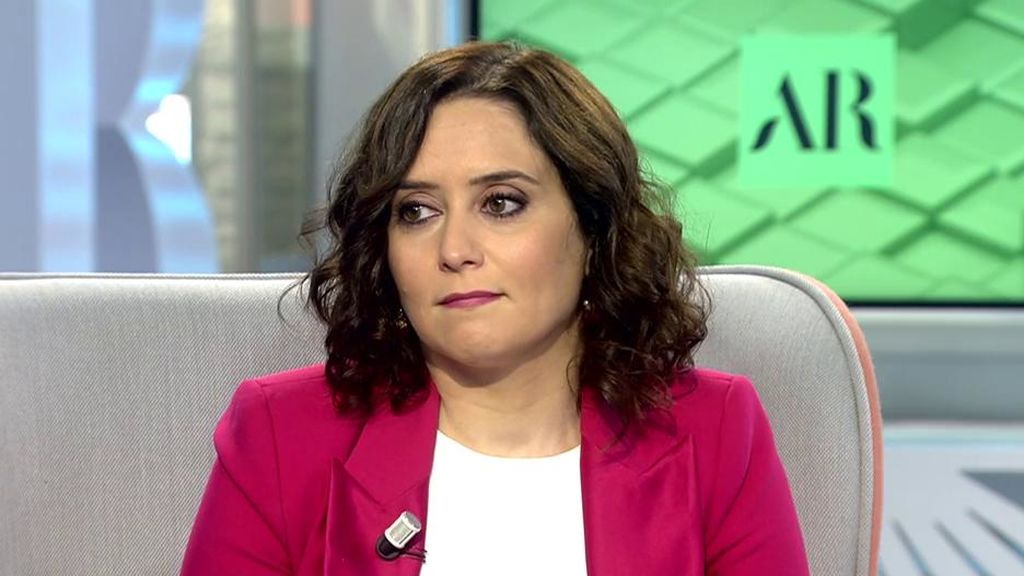 Isabel Díaz Ayso habla sobre la Comunidad de Madrid y el estado de alarma