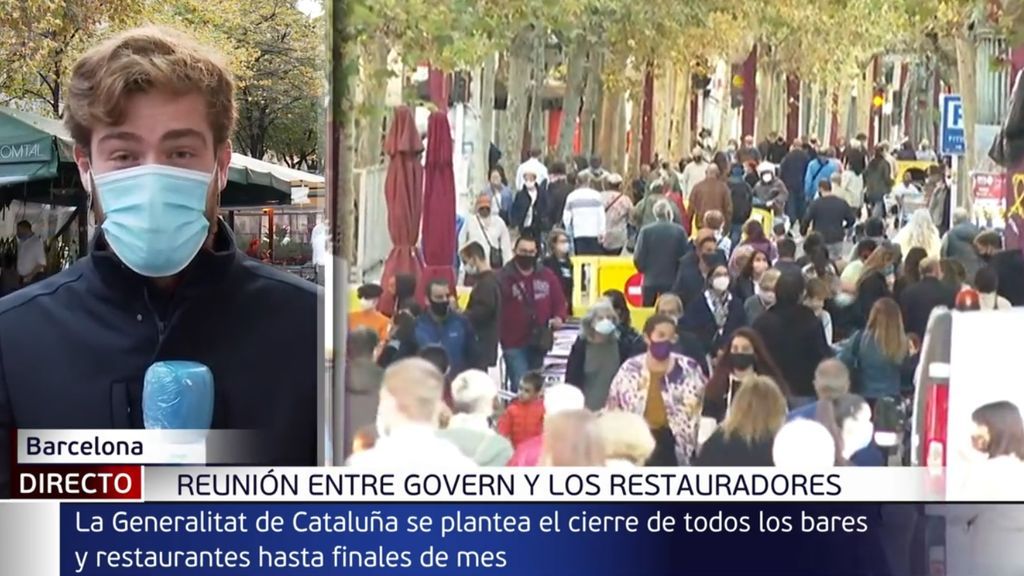 Los hosteleros de Cataluña, preocupados ante su cierre