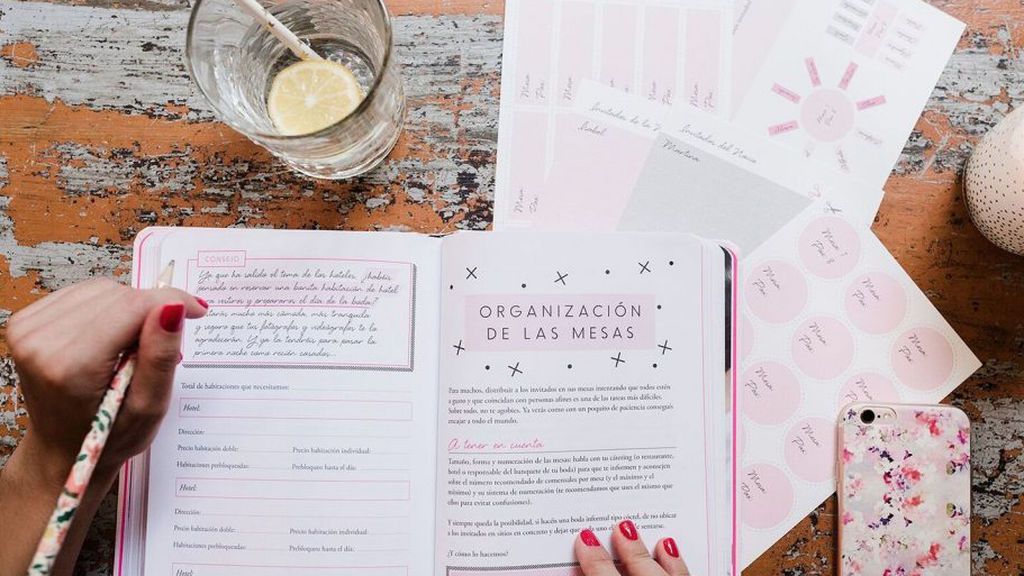 Estas son las mejores agendas para organizar tu boda y que no se te escape ningún detalle