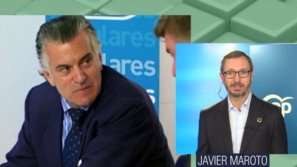 Javier Maroto estalla contra Bárcenas: "Es un delincuente"