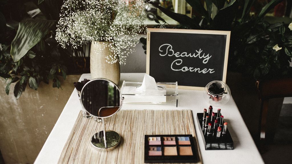 Lo mismo que los 'beauty corners', que serán esenciales para que todos los invitados estén impolutos.