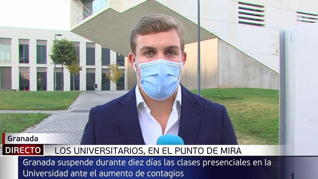 Desde este jueves, 60.000 alumnos en Granada no tendrán clases presenciales por el coronavirus