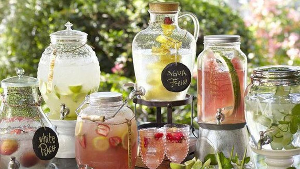 Podrás colocar todas las bebidas que quieras y que sepas que van a gustar a tus invitados.