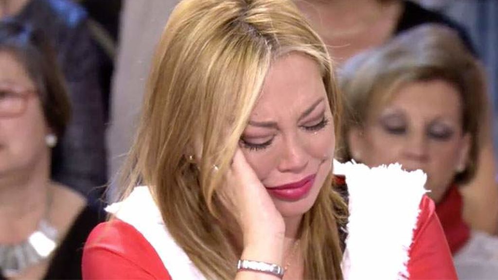 Belén Esteban, en una de sus crisis