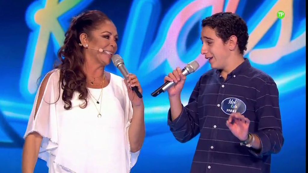 Isabel Pantoja hace un dueto con uno de los concursantes de 'Idol kids', el lunes a las 22:00 h.