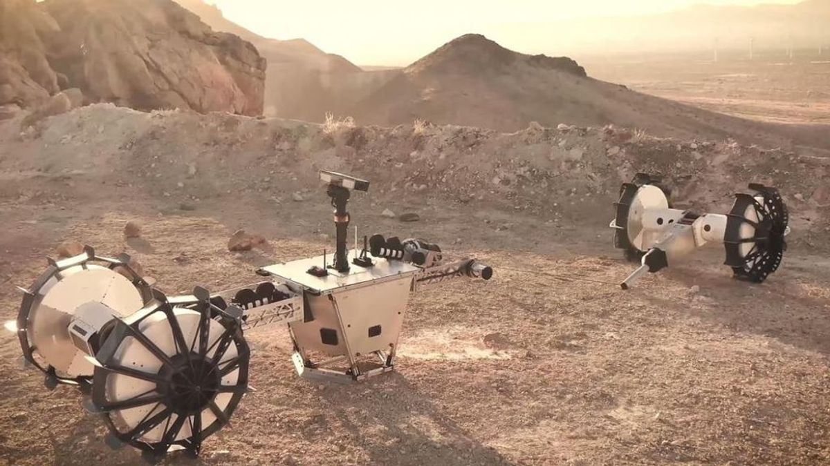 La NASA diseña un rover que hace rápel para desniveles de otros mundos La NASA diseña un rover que hace rápel para desniveles de otros mundos