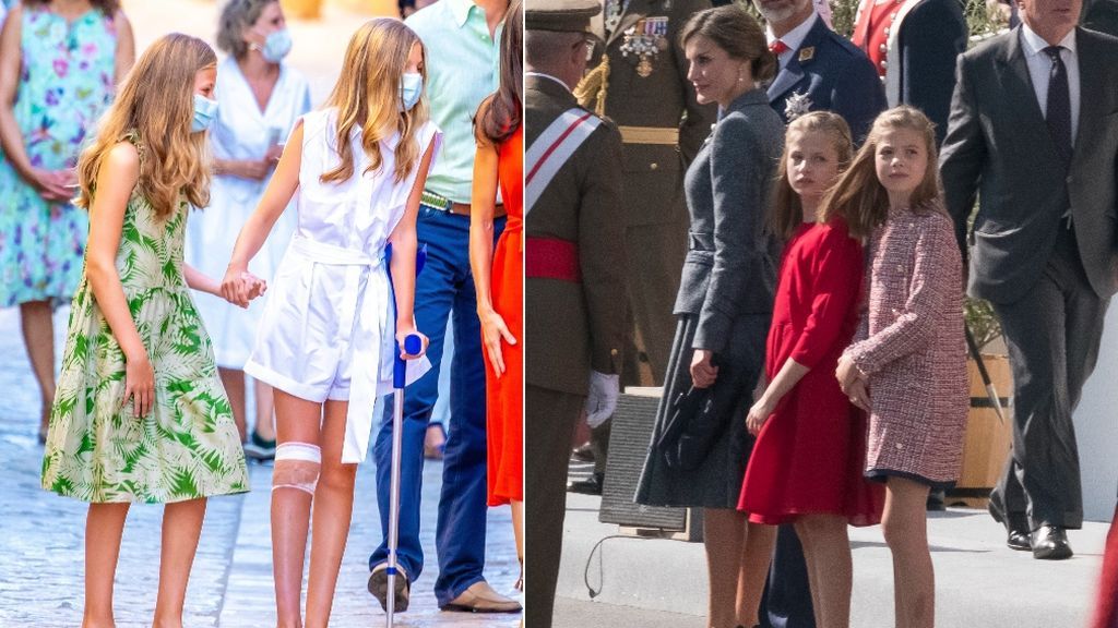 Los dos anteriores percances de la infanta, en 2020 y 2017